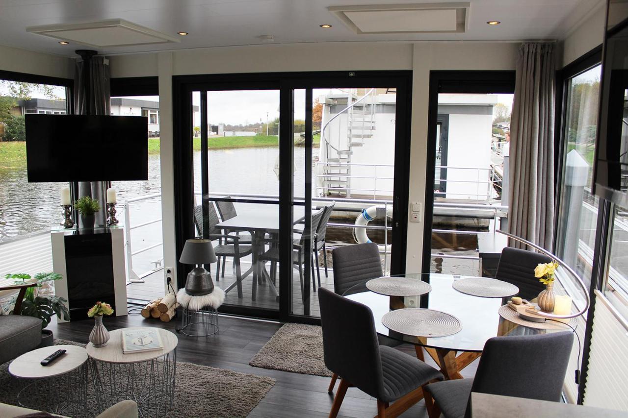 Hausboot In Bad Bederkesa Hotell Eksteriør bilde