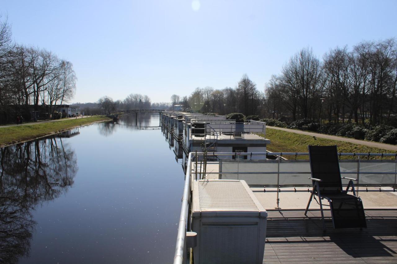 Hausboot In Bad Bederkesa Hotell Eksteriør bilde