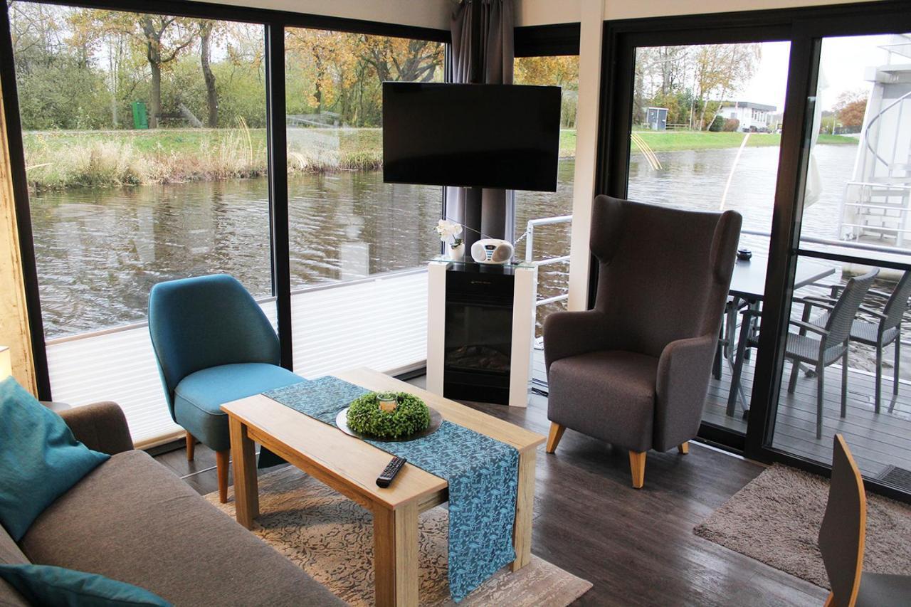 Hausboot In Bad Bederkesa Hotell Eksteriør bilde