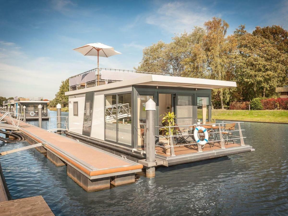 Hausboot In Bad Bederkesa Hotell Eksteriør bilde